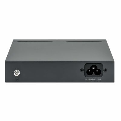 4. Intellinet 561792 Gigabit-Ethernet-Netzwerk-Switch (10/100/1000) mit PoE-Unterstützung, Schwarz