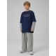 7. Lockeres Langarmshirt mit Aufdruck für Jungen 4F 4FJRSS26TLONM631-31S