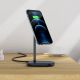 7. Acefast 15W Qi Wireless Charger für iPhone (mit MagSafe) und Apple AirPods Ständerhalter Magnethalter grau (E6 grau)