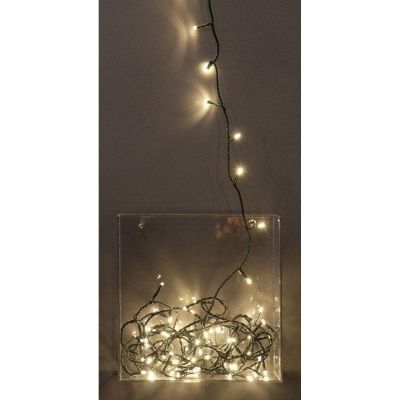 12. Lichterkette für den Weihnachtsbaum, 120 LEDs, warmweiß