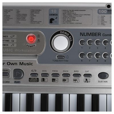 5. SUPRIMO 824 USB - Keyboard mit Mikrofon zum Erlernen des Spielens, entwickelt für Kinder