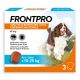 2. FRONTPRO Floh- und Zeckentabletten für Hunde (über 10–25 kg) – 3 x 68 mg