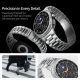 10. Spigen Modern Fit Band für Samsung Galaxy Watch 40/44/46 mm - Silber