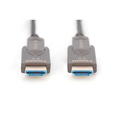 10. Digitus Hybrid 4K AOC HDMI-Glasfaserkabel mit 10 m abnehmbarem Stecker