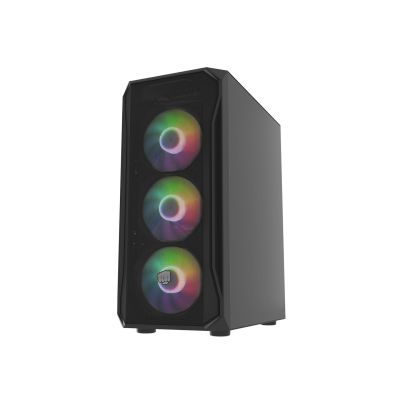 4. FURY COMPUTERGEHÄUSE FURY SHOBO SH4F RGB MIDI MIT FENSTER SCHWARZ