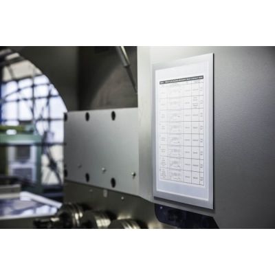 2. Robuster DURAFRAME Magnetic Plus Magnetrahmen A4 Silber