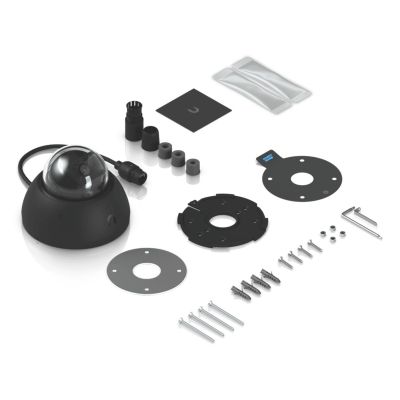 8. Ubiquti UniFi AI Dome Black Kamera (UVC-AI-Dome-B) 8 MP 3840 x 2160 (16:9) IP66 IK10 10 W