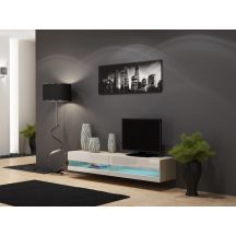 TV-Schrank VIGO NEU '180' 30/180/40 Sonoma/Weiß flach