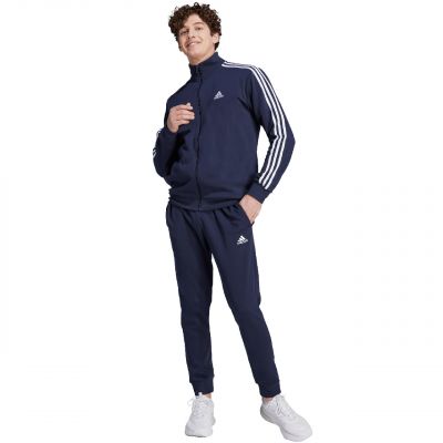 3. adidas Basic 3-Streifen Fleece M Trainingsanzug IJ6064