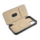 16. iCarer CE Oil Wax Premium Leather Folio Case Leather Case iPhone 14 Plus Magnetic Flip MagSafe Black (AKI14220707-BK)
