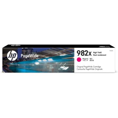 4. HP 982X Original PageWide Tintenpatrone mit hoher Reichweite, Magenta
