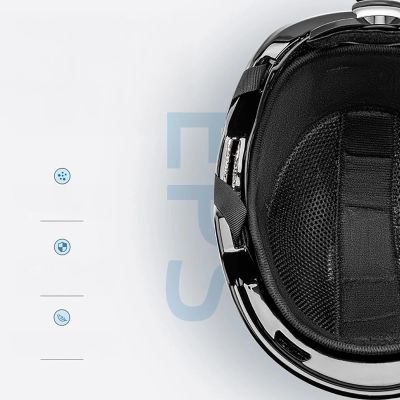 4. Qunature 10130003002 Skihelm mit Gehörschutz für Snowboard 54-58 cm - Weiß