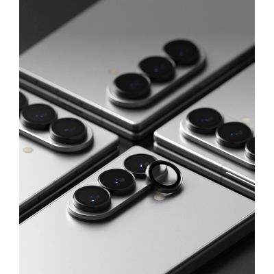8. Ringke Kameraschutzrahmen, 2er-Pack für Samsung Galaxy Z Fold 7/8 Ultra – Schwarz