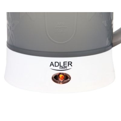 8. Adler AD 1268 Wasserkocher (600 W, 0,6 l; weiß)
