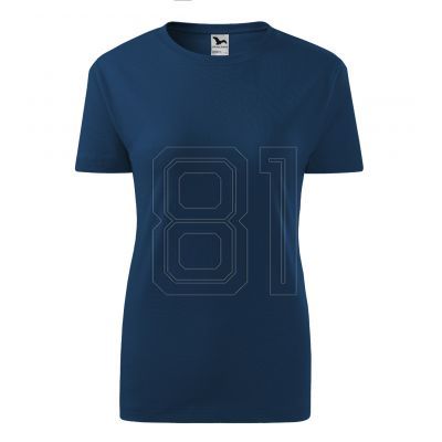 2. Malfini Classic New W T-Shirt MLI-13387 dunkelblau