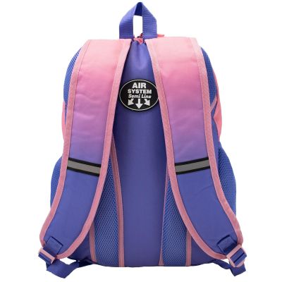 3. JUGENDRUCKSACK ROSA-VIOLETT-MARINEBLAU SEMI LINE