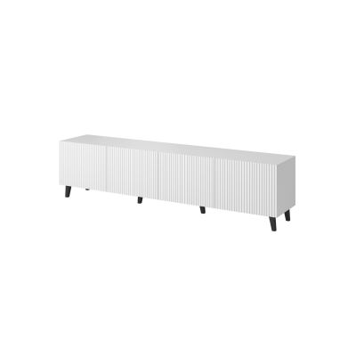 TV-Schrank PAFOS 200x40x52 weiß matt