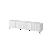 TV-Schrank PAFOS 200x40x52 weiß matt
