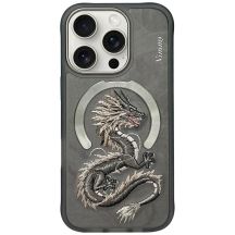 Nimmy Dragon MagSafe Case für iPhone 16 Pro Max - Grau