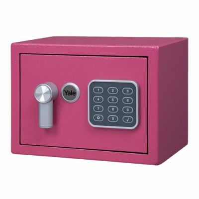 3. Yale Mini-Elektroniksafe Rosa YSV Mini-Safe Rosa Basissafe