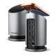 Axagon HMC-WL9 kabelgebundene Dockingstation, USB 3.2 Gen 2 (3.1 Gen 2) Type-C, Grau