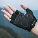 6. Wozinsky WRR-02M Fahrradhandschuhe, Größe M – grau