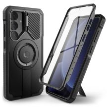 Tech-Protect Kevlar MagSafe+ Case für Samsung Galaxy S25 Plus - Schwarz