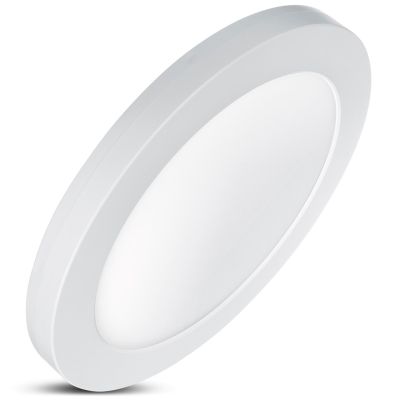 7. LED-Deckenpanel 7-in-1, Einbau- und Aufputzmontage, ultraflach, 30 W, 3 Farben (Weiß, Nordweiß, Uhrzeigersinn), LED4U LD142, Mikrowellen-Einbaunetzteil