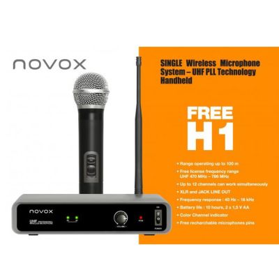 12. Novox FREE H1 - Drahtloses System