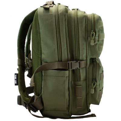 6. Großer militärischer Rucksack, Khaki – SEMI LINE
