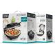13. TEESA SUPREME Pizzaofen, 1200 W, 32 cm, Sichtfenster, herausnehmbarer Pizzastein