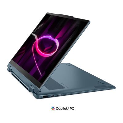 4. Lenovo Yoga 7 Gen 11 14AGP11 Ryzen AI 5 435 14" WUXGA Touch OLED 400 Nits 60Hz Glänzend 16 GB LPDDR5X-8000 SSD512 Radeon 840M Grafik 5,0 MP + IR 70 Wh Win11 Tidal Teal