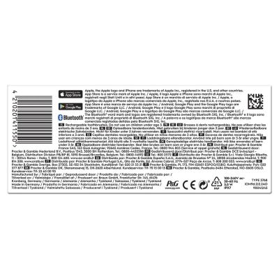 5. Oral-B iO 80363731 Elektrische Zahnbürste für Erwachsene, rotierende und pulsierende Zahnbürste, Schwarz, Silber