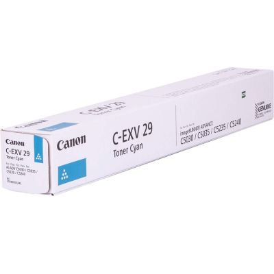 3. Canon C-EXV29 Tonerkartusche, 1 Stück, Original Cyan