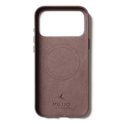 3. Mujjo Lederhülle - Lederhülle für iPhone 17 Pro Max, kompatibel mit MagSafe (bronzerot)