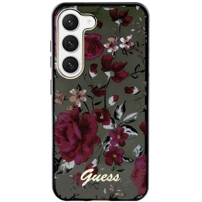 3. Guess GUHCS23MHCFWSA S23+ S916 grün/kaki Hardcase Flower Collection