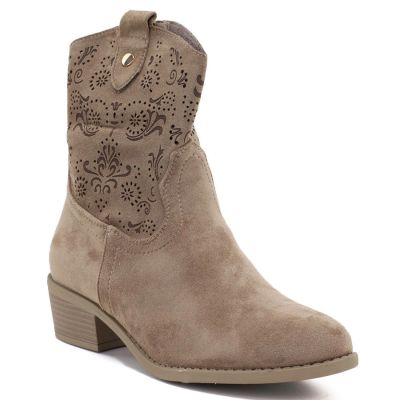 2. Damen-Ajour-Stiefeletten in Beige M.Daszyński MR2353-23