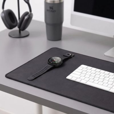 10. Tech-Protect Schutzhülle im 2er-Pack für Samsung Galaxy Watch 44 mm – Transparent Matt Schwarz