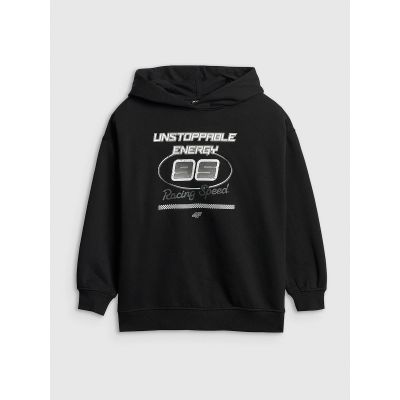 8. Lockerer Jungen-Sweatshirt mit Kapuze 4F 4FJRSS26TSWSM2814-20S