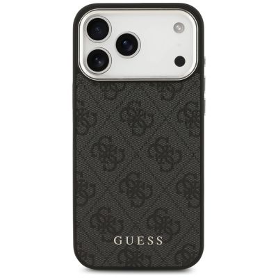 3. Guess 4G Classic Logo MagSafe Hülle für iPhone 17 Pro Max - Schwarz
