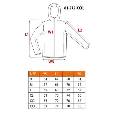 6. NEO Tools 81-575-XXXL Arbeitsjacke