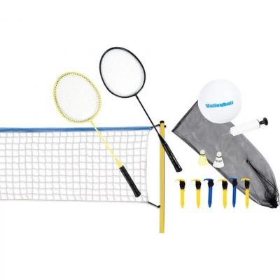 Scatch 143880 5-in-1 Volleyball- und Badminton-Set