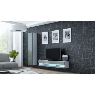 TV-Schrank VIGO NEW '140' 30/140/40 weiß/grau