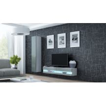 TV-Schrank VIGO NEW '140' 30/140/40 weiß/grau