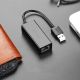 12. Ugreen externe Netzwerkkarte RJ45 - USB 2.0 100 Mbit/s Ethernet schwarz (CR110 20254)