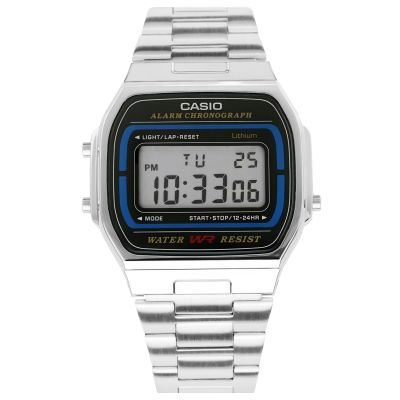 2. CASIO A164WA-1VES Unisex-Uhr
