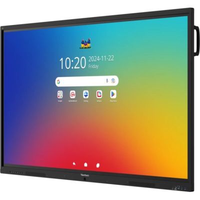 17. Viewsonic IFP6541 Interaktives Whiteboard 165,1 cm (65") 3840 x 2160 px Touchscreen Schwarz