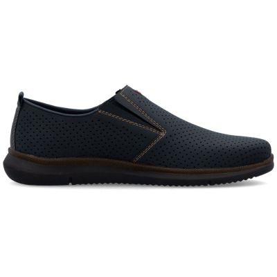 2. Marineblaue Herren-Slipper Rieker 10452-14
