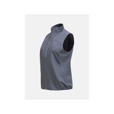3. PEAK PERFORMANCE W Gleiter Windweste für Damen, Grau