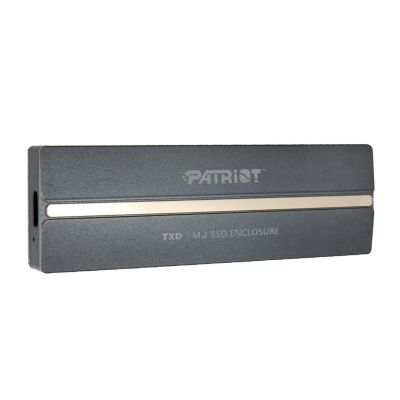 6. Patriot TXD USB-3.2-Gehäuse für M.2-NVMe-SSD 1.3, bis zu 8 TB – Aluminium